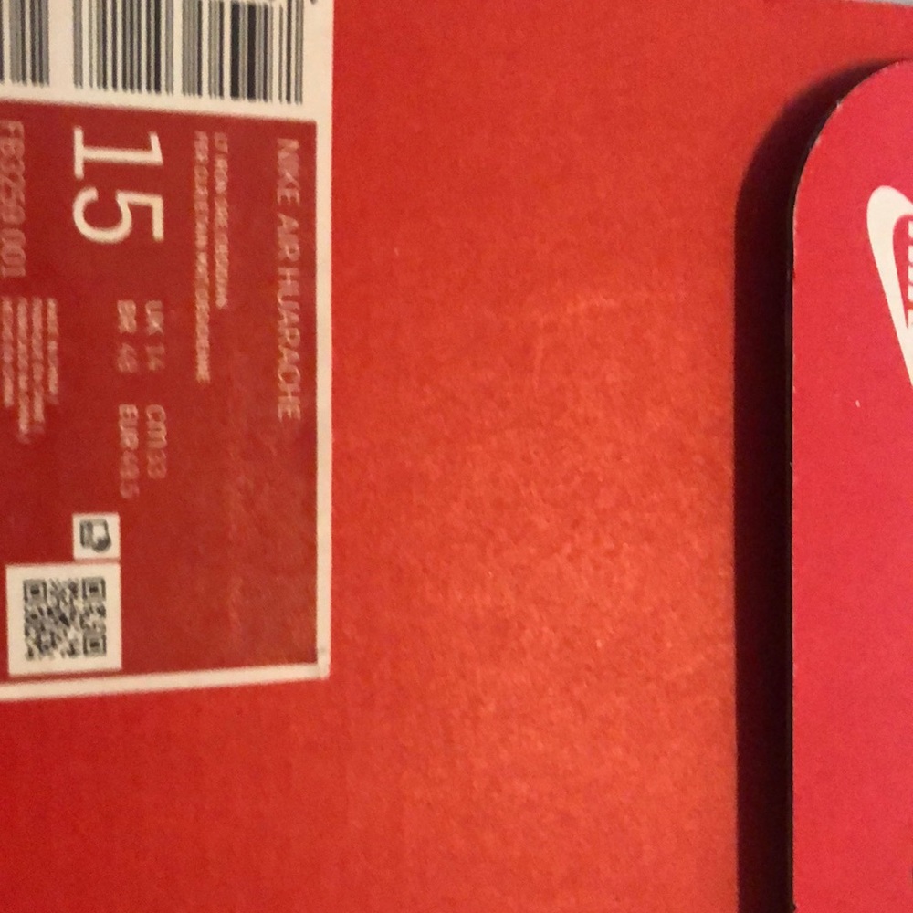 Size 15 Nike Huarache Brand New wore 1 time